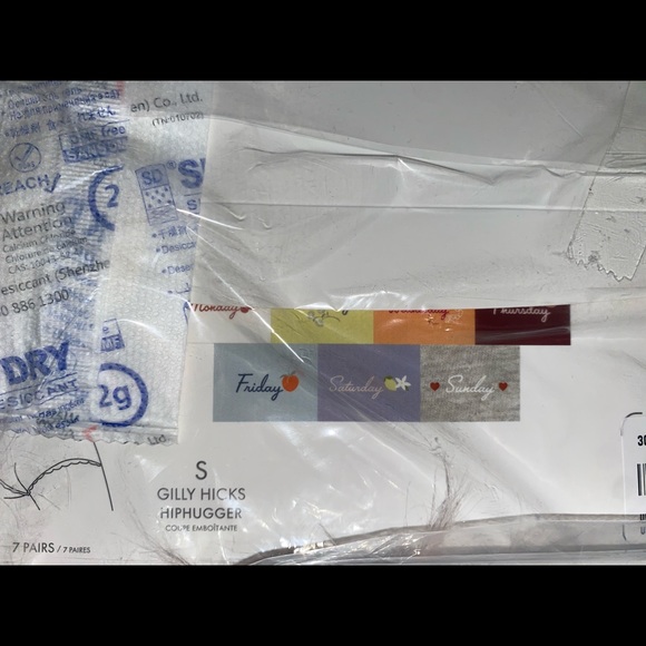 🌻 Hollister Day of the Week Bikini Panties XL 🌻 - Picture 7 of 10